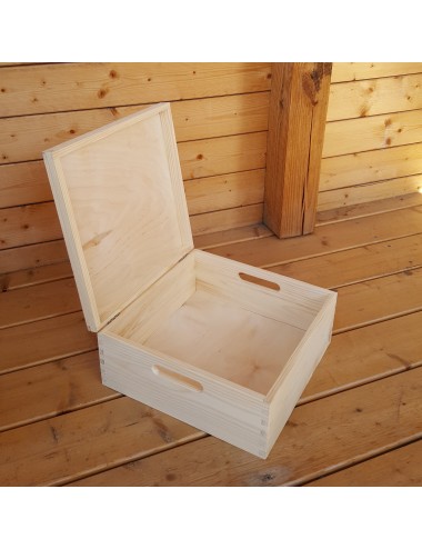 Medinė dėžė, kvadratinė, KTP30