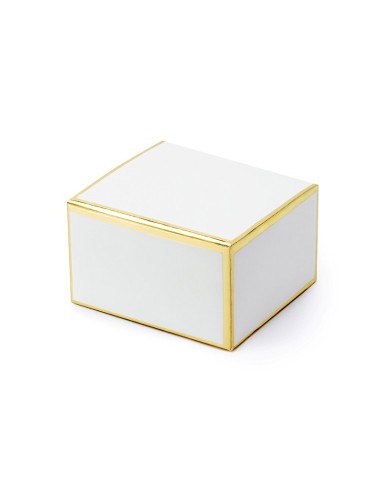 Dėžutės, baltos, 6x3,5x5,5 cm, 10 vnt