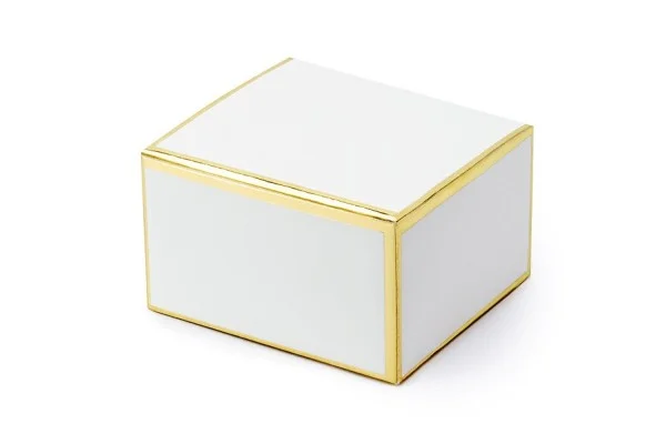 Dėžutės, baltos, 6x3,5x5,5 cm, 10 vnt