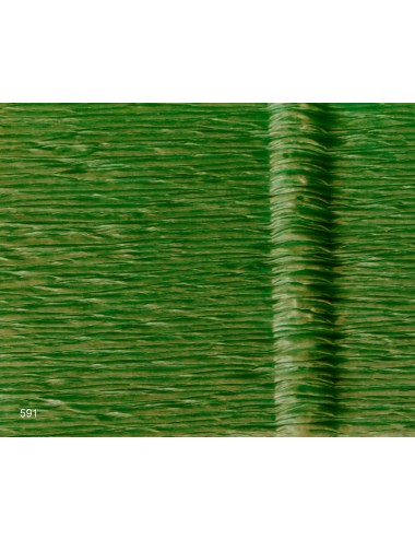 Krepinis popierius Žalias 591, 50x250 cm