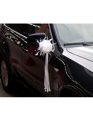 Vestuvinė dekoracija automobiliui Klasika