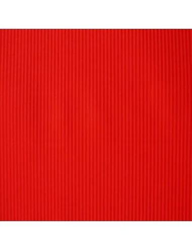 Dovanų popierius, gofruotas, raudonas, 50cm 10m