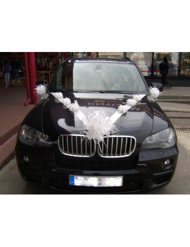 Vestuvinė dekoracija automobiliui Mažylis
