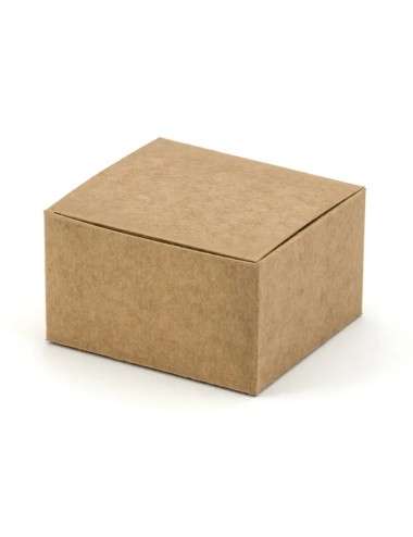 Dėžutės, kraft, 6x3,5x5,5 cm, 10 vnt