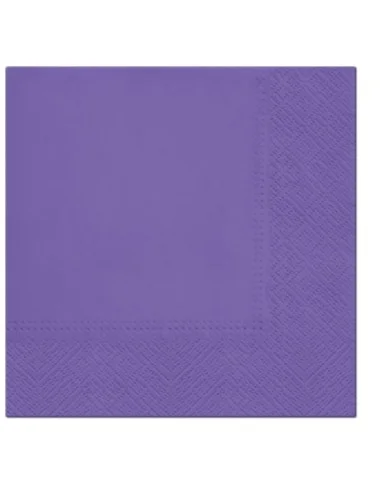 Stalo servetėlės, violetinės, 20 vnt