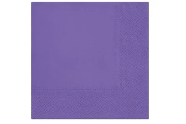 Stalo servetėlės, violetinės, 20 vnt