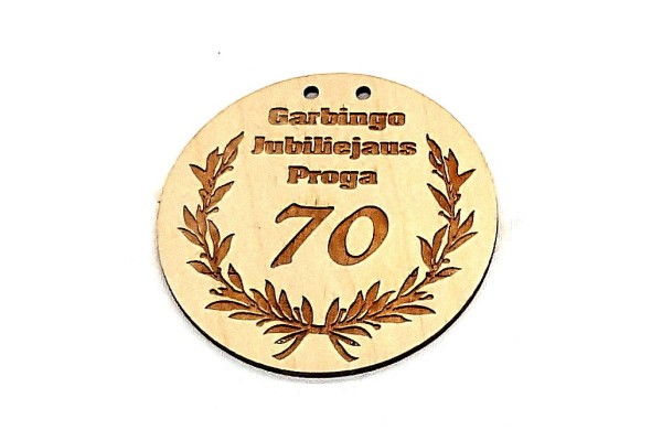 Medalis, 70,  Jubiliejaus proga