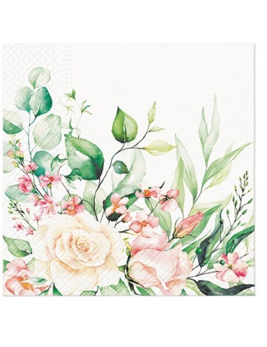 Servetėlės, Floral Moments L, 20 vnt