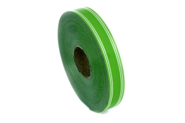 Dekoratyvinė juostelė žalia 3cm 100m