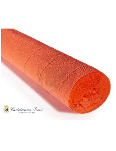 Krepinis popierius, oranžinis 581, 50x250 cm