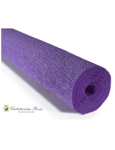 Krepinis popierius, violetinis 17E2, 50x250 cm