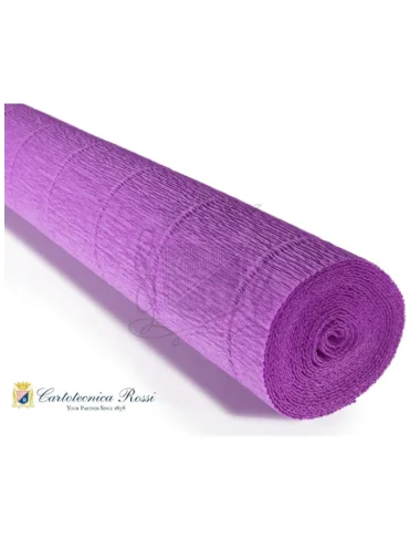Krepinis popierius, violetinis 590, 50x250 cm
